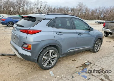 2018 Hyundai Kona Limited z USA, uszkodzony, nr VIN KM8K33A54JU079741